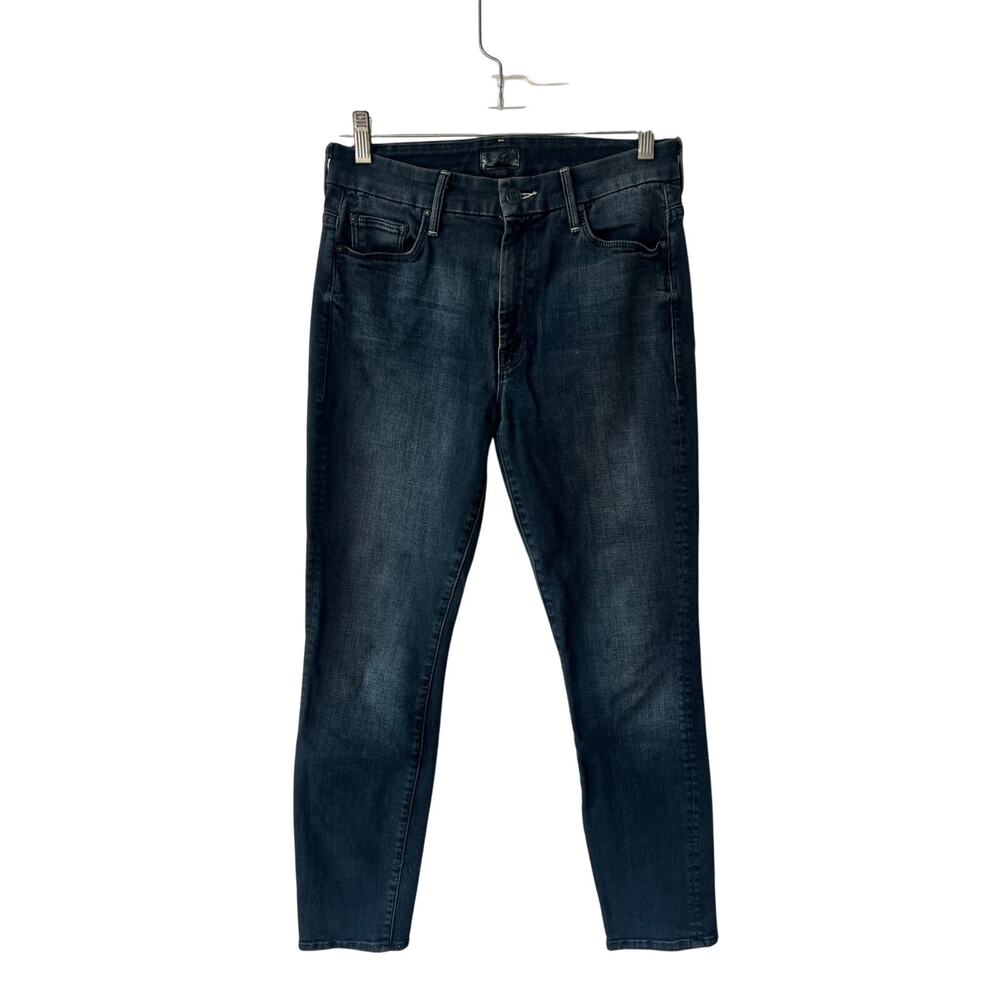 MOTHER Women's Straight Leg Jeans - Dark Blue